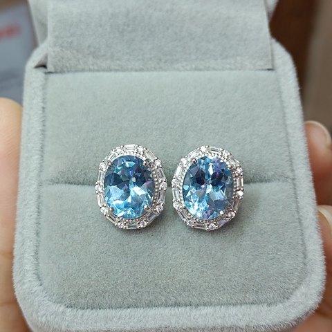 Topaz Earrings, Jewelry & Accessories from Taizhou, China - Lanmao Jewelry — Taizhou Huihuan International Trading Co., Ltd.