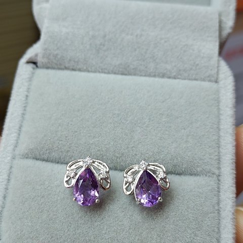 Amethyst Earrings, Jewelry & Accessories from Taizhou, China - Lanmao Jewelry — Taizhou Huihuan International Trading Co., Ltd.