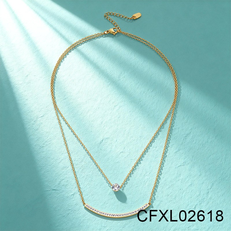 Stainless Steel Necklace CFXL02618, Jewelry & Accessories from Taizhou, China - Lanmao Jewelry — Taizhou Huihuan International Trading Co., Ltd.