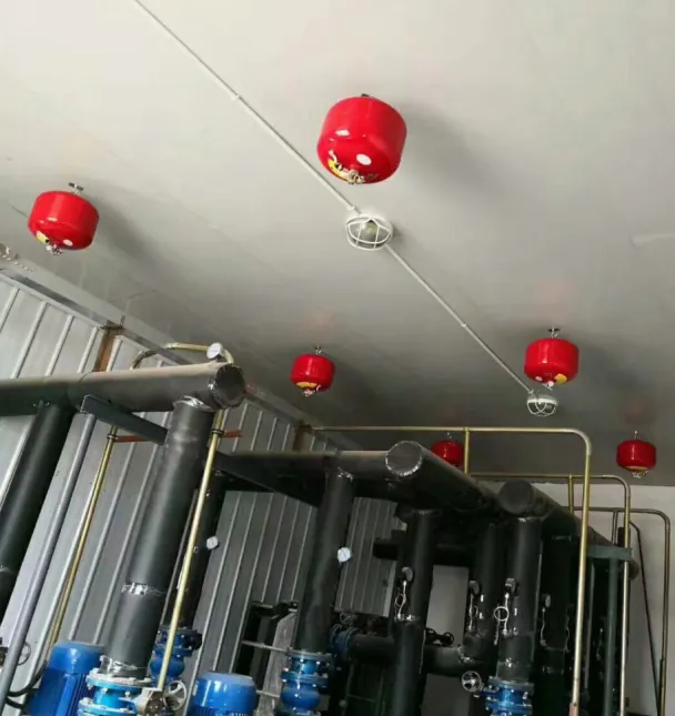 Suspended Ultra-fine Dry Powder Fire Extinguishing Device