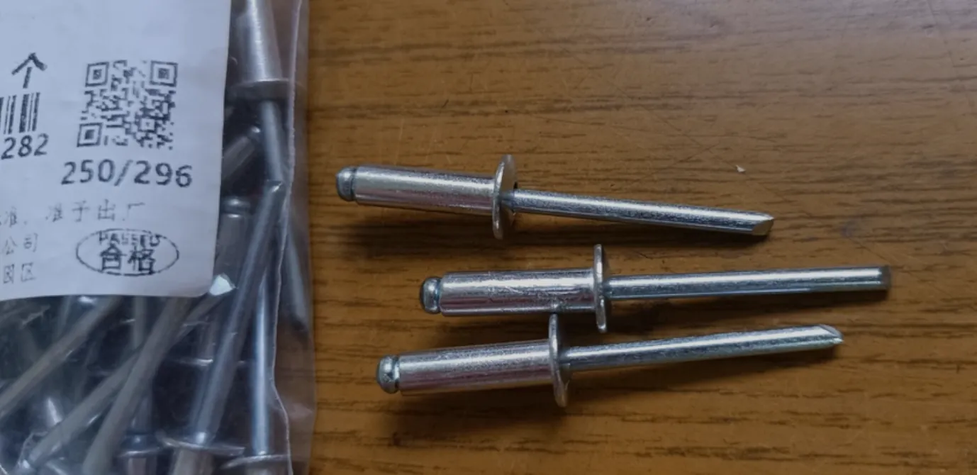 GB Aluminum Blind Rivets - Open-End Round Head Pop Rivets - M2.4/M3/M4/M5 Multi-Sizes - For Thin/Soft/Brittle Material Riveting - 100pcs/Box/Case Pack, Blind Rivets / Open-End Rivets from Xinghua City, 中国 - Jiangsu Bafang Metal Manufacturing Co., Ltd. - view 3