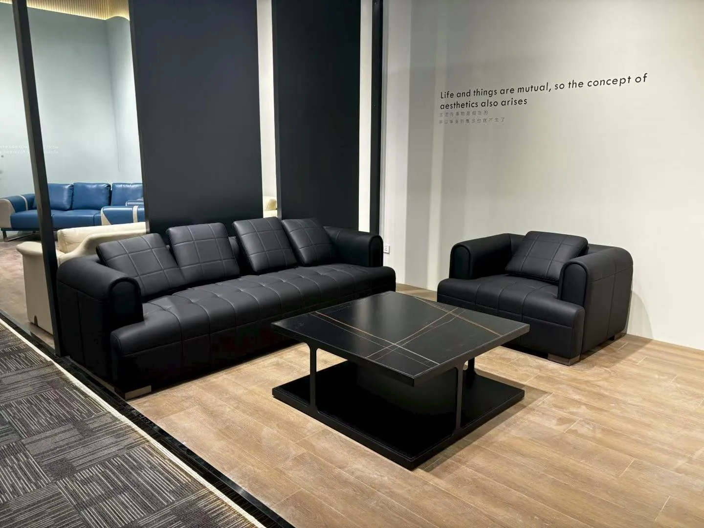 Shanghai Exhibition Hot Sale Sofa Series - Combination/Modular/Two-Seater Sofa, Sofa from Huizhou City, China - Huizhou Dawei Mianfeng Technology Co., Ltd.